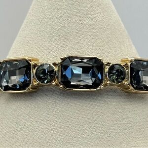 THALIA SODI GREY & GOLD TONE BANGLE-SMALL